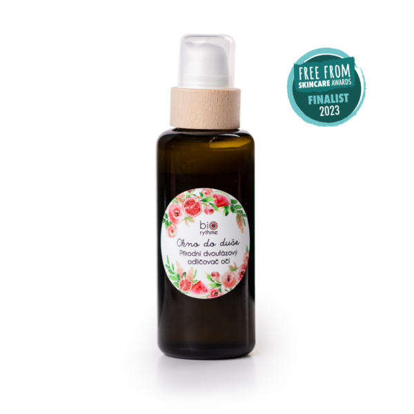 Biorythme Přírodní odličovač očí Okno do duše - 200 ml - jemně odlíčí i voděodolný make-up - Image 2
