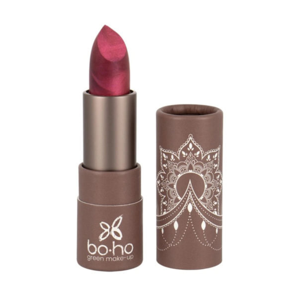 Boho Green Make-up Rtěnka BIO (3,5 g) - 406 Cassis - Image 2