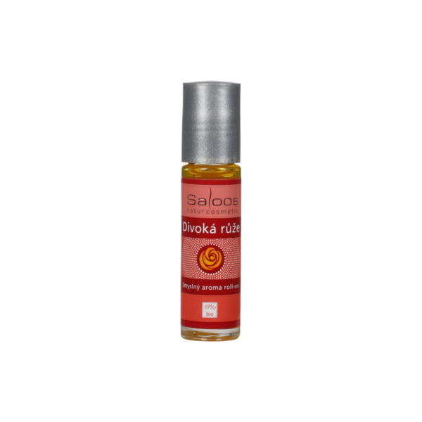 Saloos Aroma roll-on Divoká růže BIO (9 ml) - smyslná vůně 3 druhů růží - Image 2