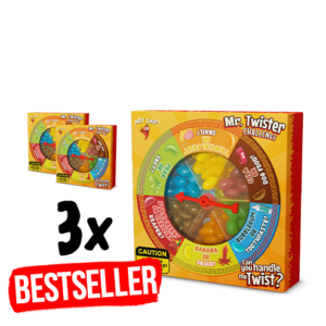 3x Mr. Twister Challenge Trio Pack 120 g (175 Kč/ks)
