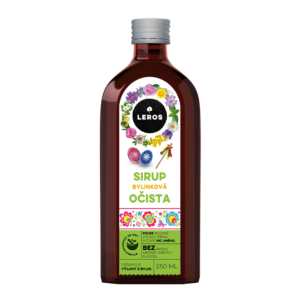 LEROS Sirup Bylinková očista (250 ml) - i pro děti od 3 let