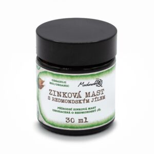 Medarek Zinková mast s redmondským jílem - 30 ml - vhodná od narození