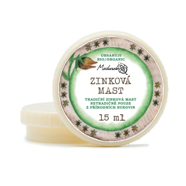 Medarek Zinková mast - 15 ml - z bambuckého másla, od narození