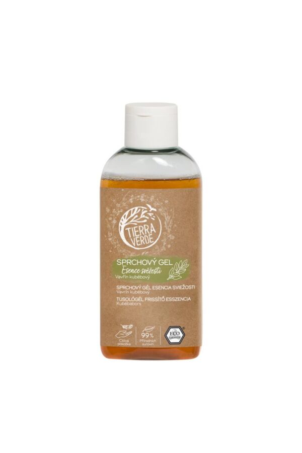 Tierra Verde Sprchový gel Esence svěžesti - Vavřín kubébový - 110 ml