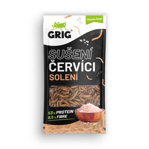 Sušení červíci Sůl 13 g