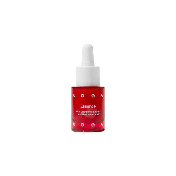 Uoga Uoga Pleťové sérum Essence s brusinkami a kyselinou hyaluronovou BIO (15 ml) - hydratuje pleť a redukuje jemné vrásky