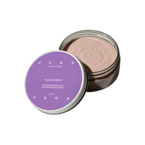 Uoga Uoga Hydratační tělový krém Purple Storm s černým rybízem (200 ml) - s mangovým máslem