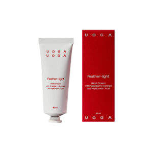 Uoga Uoga Vyživující krém na ruce Feather-light s brusinkami BIO (40 ml) - pro suchou a namáhanou pokožku