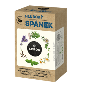 LEROS Bylinný čaj Hluboký spánek - nálev. sáčky (20 x 1 g) - pro lepší kvalitu spánku