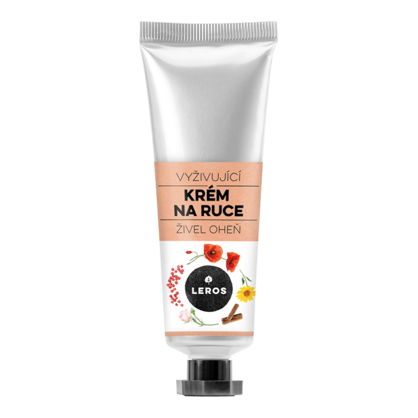 LEROS Krém na ruce BIO - Živel oheň - 50 ml - hutnější textura, vůně skořice