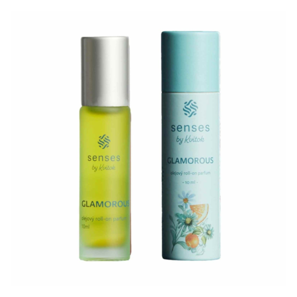 Kvitok Senses Roll-on olejový parfém Glamorous (10 ml) - sladká krémová vůně - Image 2