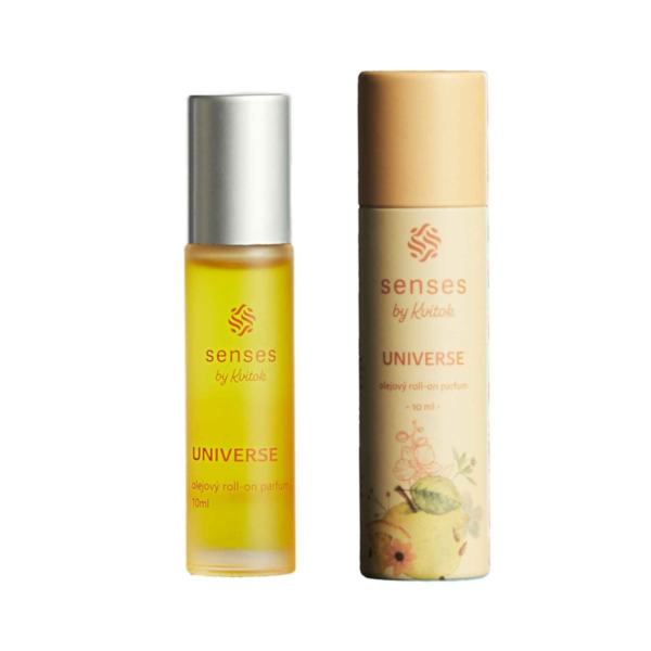 Kvitok Senses Roll-on olejový parfém Universe (10 ml) - svěží unisex vůně - Image 2