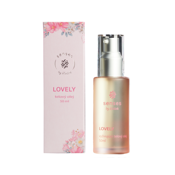 Kvitok Senses Vyživující tělový olej Lovely (50 ml) - s vůní růže, vanilky a citrusů - Image 2