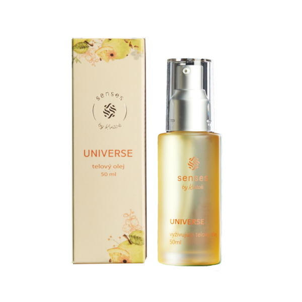 Kvitok Senses Vyživující tělový olej Universe (50 ml) - svěží unisex vůně - Image 2