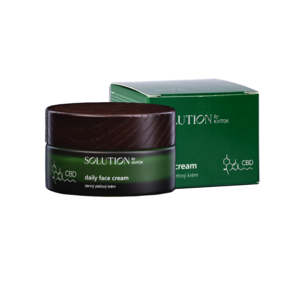 Kvitok Solution Konopný pleťový krém - denní (30 ml) - silné regenerační účinky - Image 2