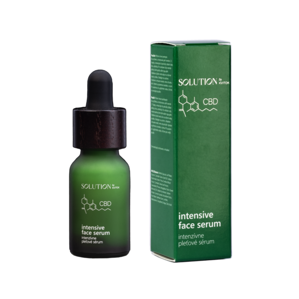 Kvitok Solution Intenzivní konopné pleťové sérum (15 ml) - silné regenerační účinky - Image 2