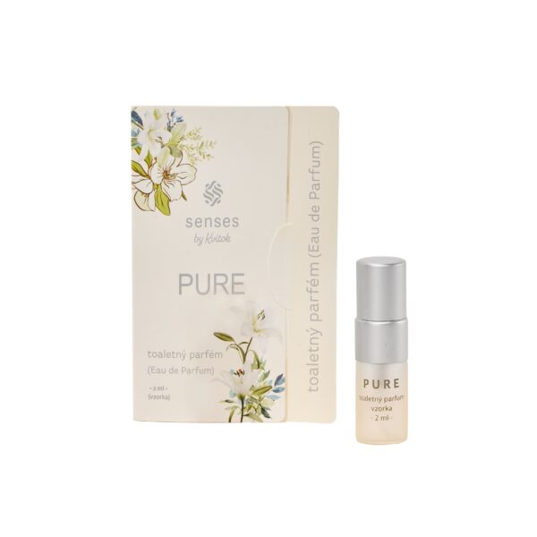 Kvitok Senses Toaletní parfém Pure - vzorek (2 ml) - s vůní máty, jasmínu a zeleného čaje