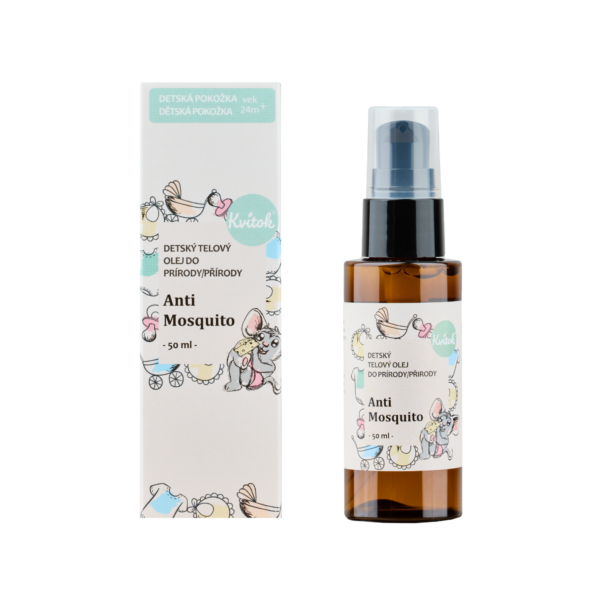 Kvitok Dětský ochranný olej (50 ml) - zabrání štípancům - Image 2