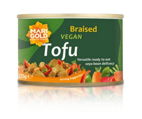 Marigold Dušené tofu ve vlastní šťávě (225 g) - ideální na výlety