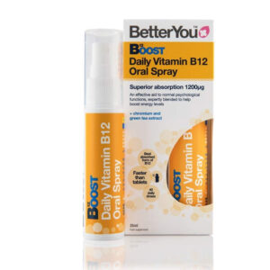 BetterYou B12 ústní sprej (25 ml) - rychlá a snadná aplikace