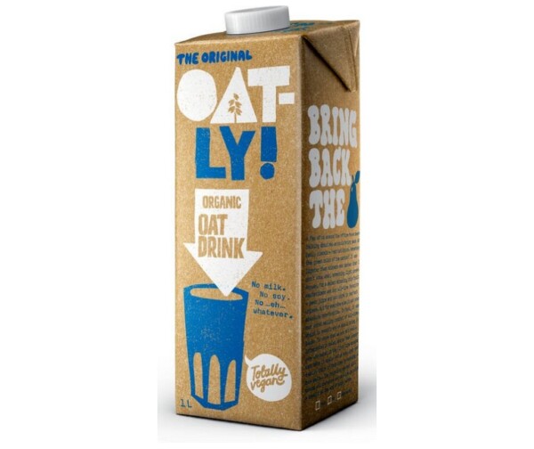 Oatly! Ovesný nápoj BIO (1 l) - rostlinná alternativa mléka