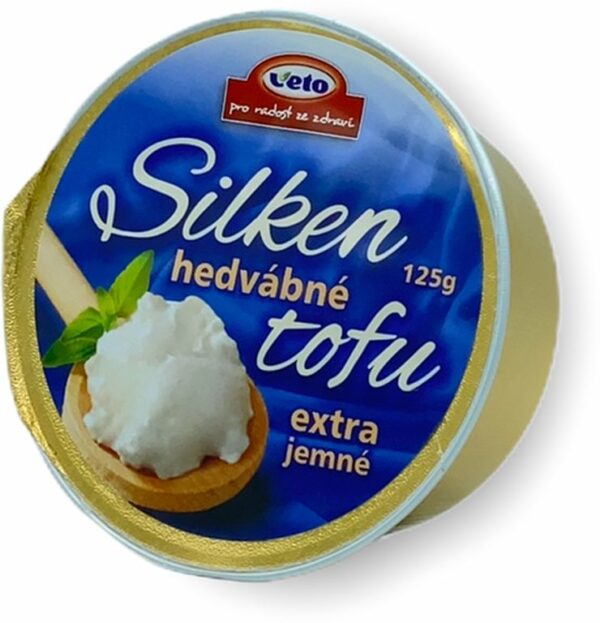 Veto Hedvábné tofu extra jemné (125 g) - univerzální použití v kuchyni