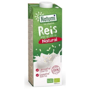 Natumi Rýžový nápoj neslazený BIO (1 l) - bez obsahu cukru a sladidel