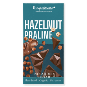 Benjamíssimo Pralinková čokoláda bez přidaného cukru BIO (60 g) - slazená erythritolem