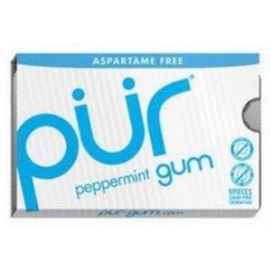Pür Gum Žvýkačky Peppermint (9 ks) - bez aspartamu a škodlivých látek