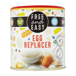 FREE & EASY Egg replacer Rostlinná náhrada vajec (135 g) - nahradí až 45 vajec
