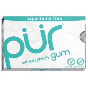 Pür Gum Žvýkačky Wintergreen (9 ks) - bez aspartamu a škodlivých látek