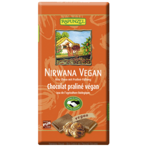 Rapunzel Čokoláda Nirwana Vegan s nugátem BIO (100 g) - dokonale krémová i bez mléka