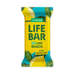 Lifefood Lifebar Oat snack Citron BIO (40 g) - bez lepku