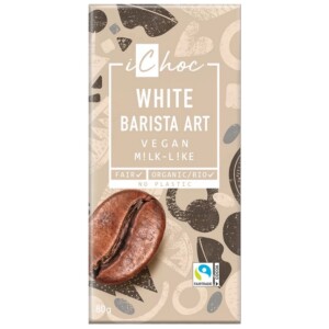 iChoc Čokoláda s kávou rostlinná BIO (80 g) - fair trade kvalita