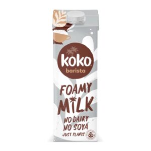 Koko Kokosový nápoj Barista s přidanými vitamíny a minerály (1 l) - krémová pěna i bez mléka