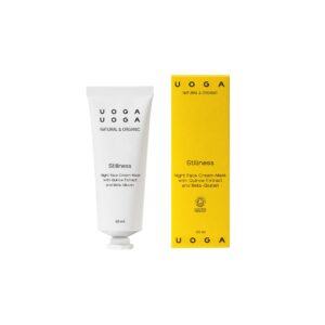 Uoga Uoga Výživná pleťová noční maska Stillness BIO (40 ml) - s intenzivním hydratačním účinkem