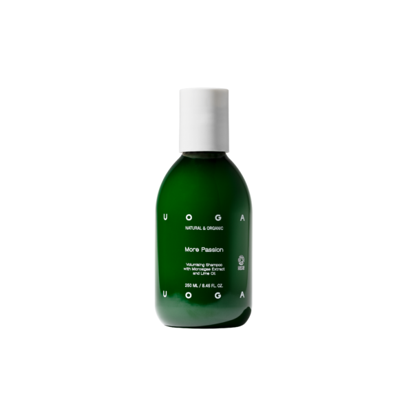 Uoga Uoga Šampon pro zvětšení objemu vlasů More Passion BIO (250 ml) - pro mastné a zplihlé vlasy
