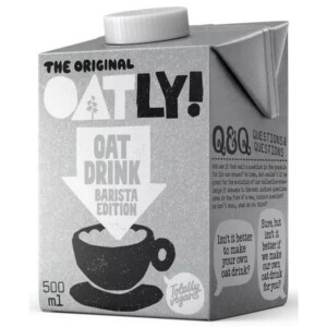 Oatly! Ovesný nápoj Barista - 500 ml - krémová pěna i bez mléka