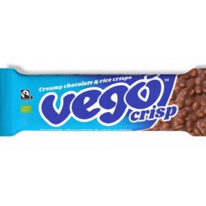 Vego Crisp Čokoládová tyčinka s rýžovými křupinkami rostlinná BIO (40 g) - lahodná chuť