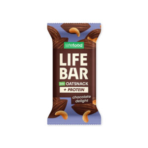 Lifefood Lifebar Oat protein snack Chocolate delight BIO (40 g) - bez lepku