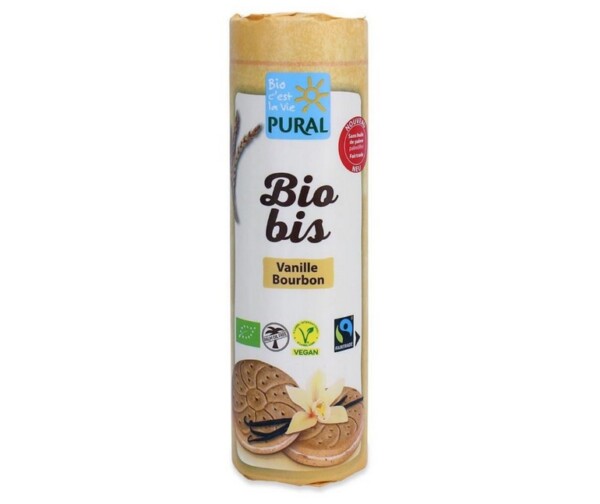 Pural Biobis Sušenky s vanilkovým krémem BIO (320 g) - bez palmového oleje