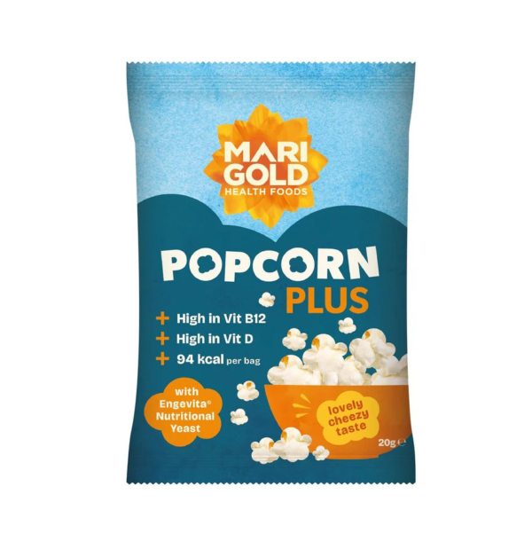 Marigold Popcorn Plus s lahůdkovým droždím (20 g) - lahodná svačinka