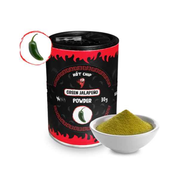 Green Jalapeño chilli prášek 30 g - Image 3