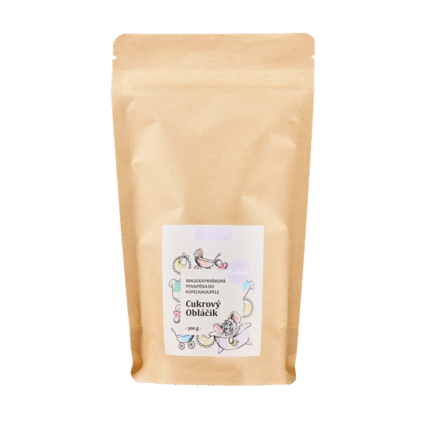 Kvitok Magická pěna do koupele Cukrový obláček - 300 g - krásně pění - Image 2