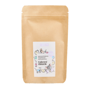 Kvitok Magická pěna do koupele Cukrový obláček - 60 g - ideální pro děti
