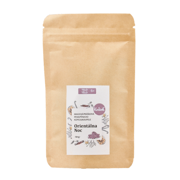 Kvitok Magická pěna do koupele Orientální noc - 60 g - krásně pění - Image 4
