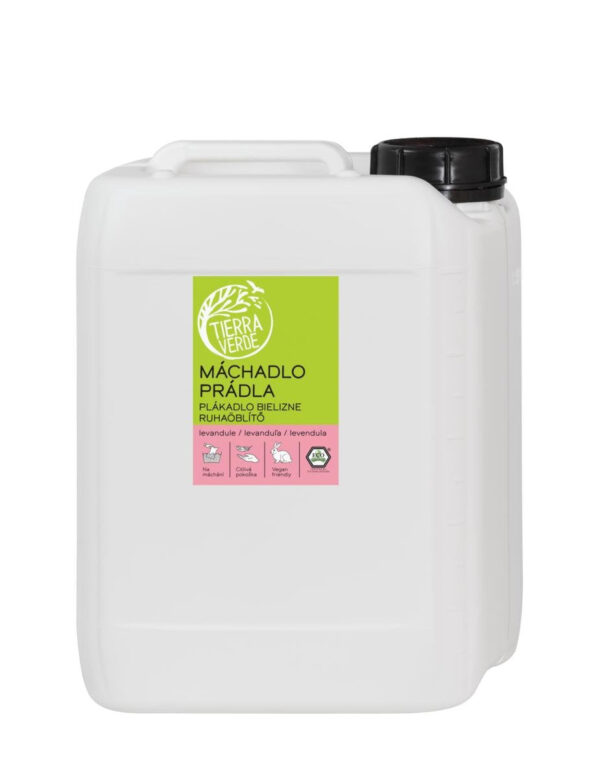 Tierra Verde Máchadlo prádla s levandulí - 5 l - šetrnější náhrada aviváže - Image 2