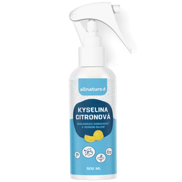 Allnature Kyselina citronová ve spreji (500 ml) - bojovník proti vodnímu kameni