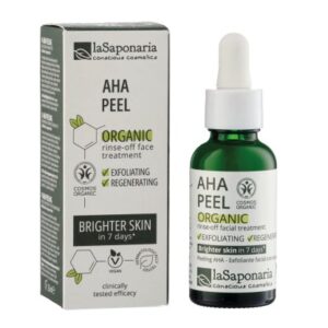 laSaponaria Pleťový AHA peeling BIO (30 ml) - vhodný i pro citlivou pleť