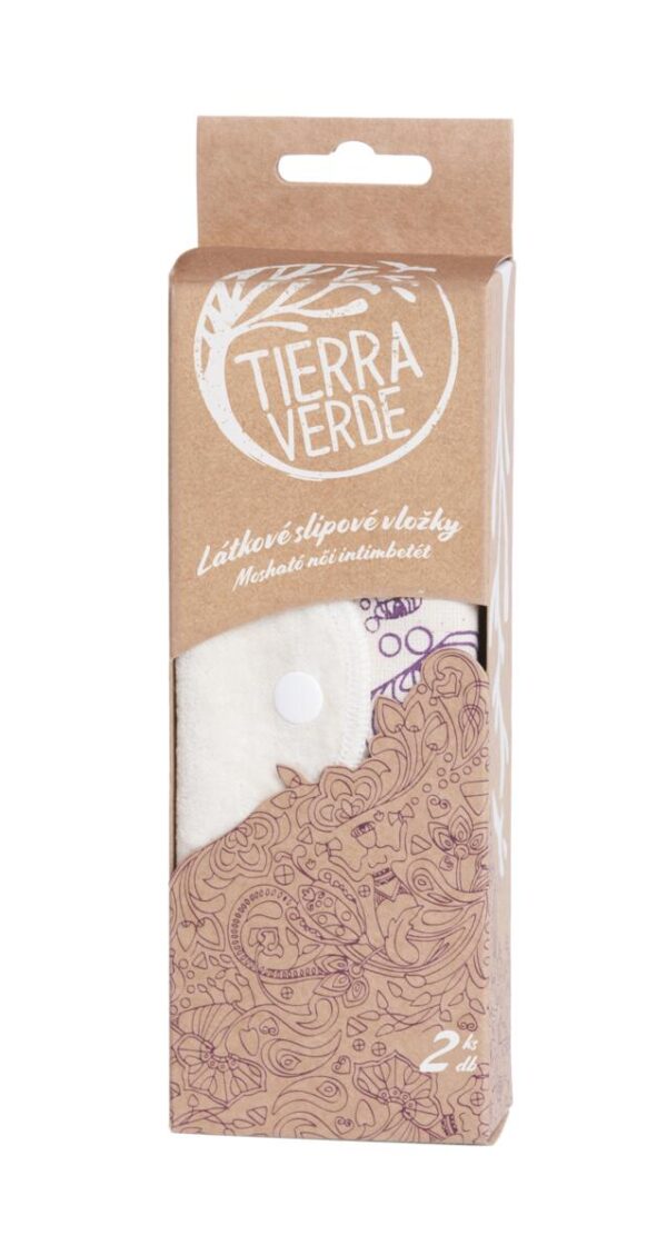 Tierra Verde Látkové slipové vložky Gaia Pads (2 ks) - dodatečná pojistka ke kalíšku - Image 2